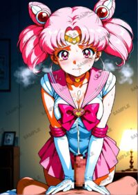 セーラームーン ちびうさ　美少女戦士セーラームーン　A4サイズ ポスター 高精細ポスター イラスト 同人 高品質 アニメ 86A6N