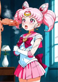 セーラームーン ちびうさ　美少女戦士セーラームーン　A4サイズ ポスター 高精細ポスター イラスト 同人 高品質 アニメ 86A6U