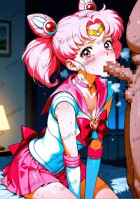 セーラームーン ちびうさ　美少女戦士セーラームーン　A4サイズ ポスター 高精細ポスター イラスト 同人 高品質 アニメ 86A75