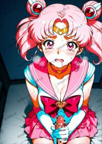 セーラームーン ちびうさ　美少女戦士セーラームーン　A4サイズ ポスター 高精細ポスター イラスト 同人 高品質 アニメ 86A7I