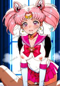 セーラームーン ちびうさ　美少女戦士セーラームーン　A4サイズ ポスター 高精細ポスター イラスト 同人 高品質 アニメ 86A8C