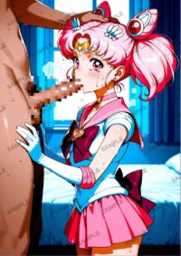 セーラームーン ちびうさ　美少女戦士セーラームーン　A4サイズ ポスター 高精細ポスター イラスト 同人 高品質 アニメ 86A8O