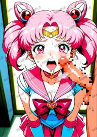 セーラームーン ちびうさ　美少女戦士セーラームーン　A4サイズ ポスター 高精細ポスター イラスト 同人 高品質 アニメ 86A94