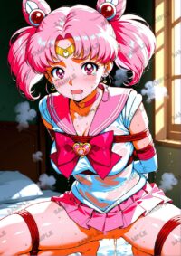 セーラームーン ちびうさ　美少女戦士セーラームーン　A4サイズ ポスター 高精細ポスター イラスト 同人 高品質 アニメ 86A9R