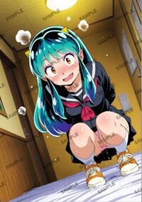 うる星やつら ラム A4サイズ ポスター 高精細ポスター イラスト 同人 高品質 アニメ 93A47