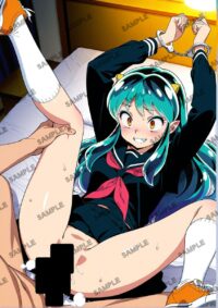 うる星やつら ラム A4サイズ ポスター 高精細ポスター イラスト 同人 高品質 アニメ 93A4C