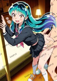 うる星やつら ラム A4サイズ ポスター 高精細ポスター イラスト 同人 高品質 アニメ 93A4N