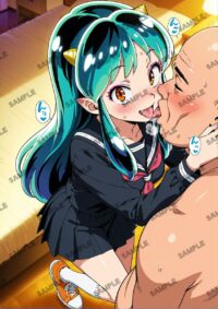 うる星やつら ラム A4サイズ ポスター 高精細ポスター イラスト 同人 高品質 アニメ 93A4X