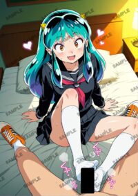 うる星やつら ラム A4サイズ ポスター 高精細ポスター イラスト 同人 高品質 アニメ 93A52