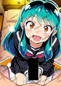 うる星やつら ラム A4サイズ ポスター 高精細ポスター イラスト 同人 高品質 アニメ 93A58