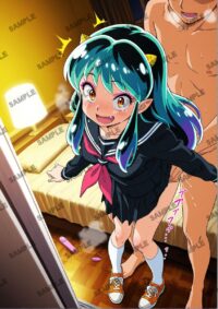 うる星やつら ラム A4サイズ ポスター 高精細ポスター イラスト 同人 高品質 アニメ 93A5U