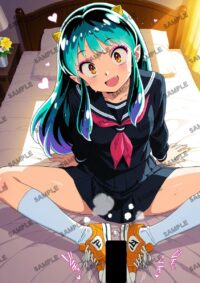 うる星やつら ラム A4サイズ ポスター 高精細ポスター イラスト 同人 高品質 アニメ 93A69