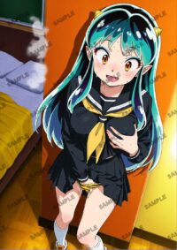 うる星やつら ラム A4サイズ ポスター 高精細ポスター イラスト 同人 高品質 アニメ 93A6F