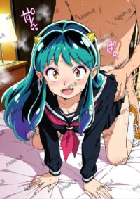 うる星やつら ラム A4サイズ ポスター 高精細ポスター イラスト 同人 高品質 アニメ 93A6X