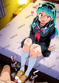 うる星やつら ラム A4サイズ ポスター 高精細ポスター イラスト 同人 高品質 アニメ 93A70
