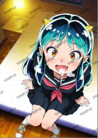 うる星やつら ラム A4サイズ ポスター 高精細ポスター イラスト 同人 高品質 アニメ 93A7E