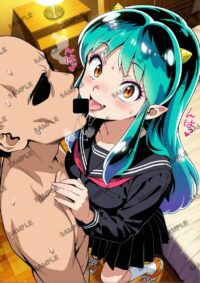 うる星やつら ラム A4サイズ ポスター 高精細ポスター イラスト 同人 高品質 アニメ 93A7Y