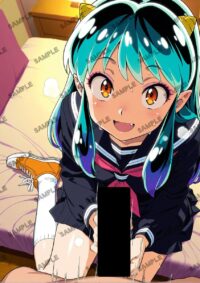うる星やつら ラム A4サイズ ポスター 高精細ポスター イラスト 同人 高品質 アニメ 93A81