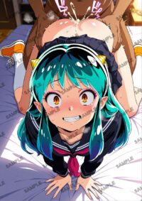 うる星やつら ラム A4サイズ ポスター 高精細ポスター イラスト 同人 高品質 アニメ 93A87