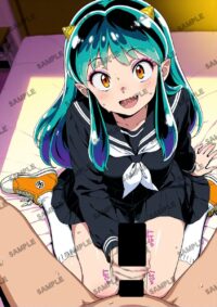 うる星やつら ラム A4サイズ ポスター 高精細ポスター イラスト 同人 高品質 アニメ 93A8A