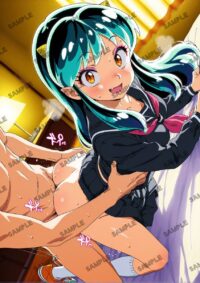 うる星やつら ラム A4サイズ ポスター 高精細ポスター イラスト 同人 高品質 アニメ 93A8B