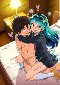 うる星やつら ラム A4サイズ ポスター 高精細ポスター イラスト 同人 高品質 アニメ 93A8C