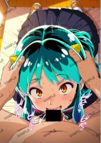 うる星やつら ラム A4サイズ ポスター 高精細ポスター イラスト 同人 高品質 アニメ 93A9H