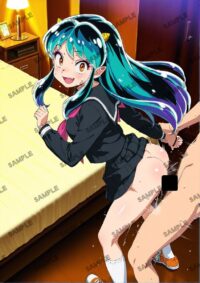 うる星やつら ラム A4サイズ ポスター 高精細ポスター イラスト 同人 高品質 アニメ 93AAR