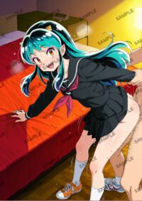 うる星やつら ラム A4サイズ ポスター 高精細ポスター イラスト 同人 高品質 アニメ 93AAS