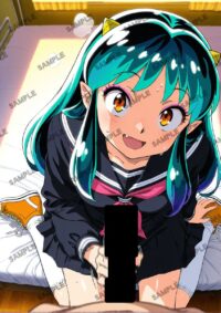 うる星やつら ラム A4サイズ ポスター 高精細ポスター イラスト 同人 高品質 アニメ 93AAY