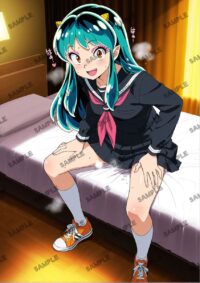 うる星やつら ラム A4サイズ ポスター 高精細ポスター イラスト 同人 高品質 アニメ 93AB5