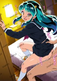 うる星やつら ラム A4サイズ ポスター 高精細ポスター イラスト 同人 高品質 アニメ 93ABB