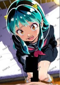 うる星やつら ラム A4サイズ ポスター 高精細ポスター イラスト 同人 高品質 アニメ 93ABP