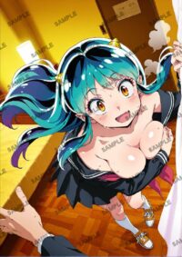 うる星やつら ラム A4サイズ ポスター 高精細ポスター イラスト 同人 高品質 アニメ 93AC0