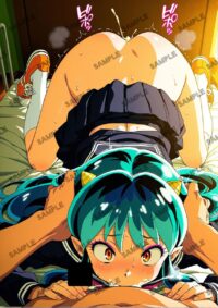 うる星やつら ラム A4サイズ ポスター 高精細ポスター イラスト 同人 高品質 アニメ 93ACN