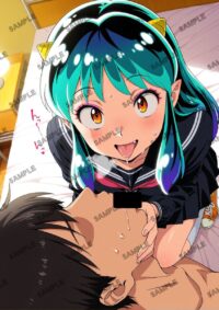うる星やつら ラム A4サイズ ポスター 高精細ポスター イラスト 同人 高品質 アニメ 93ACS