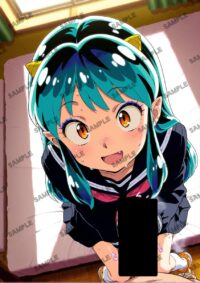 うる星やつら ラム A4サイズ ポスター 高精細ポスター イラスト 同人 高品質 アニメ 93ACT