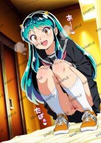 うる星やつら ラム A4サイズ ポスター 高精細ポスター イラスト 同人 高品質 アニメ 93ACZ
