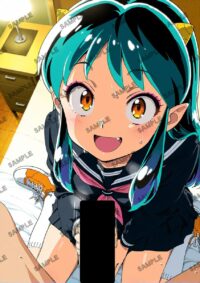 うる星やつら ラム A4サイズ ポスター 高精細ポスター イラスト 同人 高品質 アニメ 93AE2