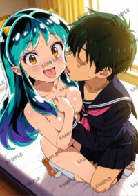 うる星やつら ラム A4サイズ ポスター 高精細ポスター イラスト 同人 高品質 アニメ 93AEE