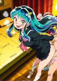 うる星やつら ラム A4サイズ ポスター 高精細ポスター イラスト 同人 高品質 アニメ 93AEK