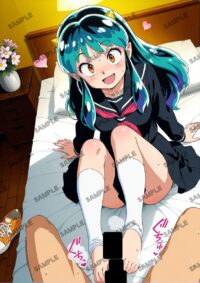 うる星やつら ラム A4サイズ ポスター 高精細ポスター イラスト 同人 高品質 アニメ 93AF5