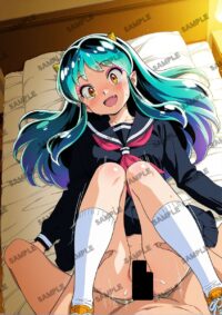 うる星やつら ラム A4サイズ ポスター 高精細ポスター イラスト 同人 高品質 アニメ 93AGF
