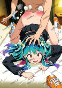 うる星やつら ラム A4サイズ ポスター 高精細ポスター イラスト 同人 高品質 アニメ 93AGJ