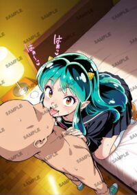 うる星やつら ラム A4サイズ ポスター 高精細ポスター イラスト 同人 高品質 アニメ 93AGK