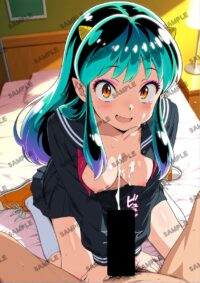 うる星やつら ラム A4サイズ ポスター 高精細ポスター イラスト 同人 高品質 アニメ 93AGW